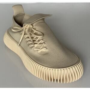 Bottega Veneta Cream Athletic Shoes